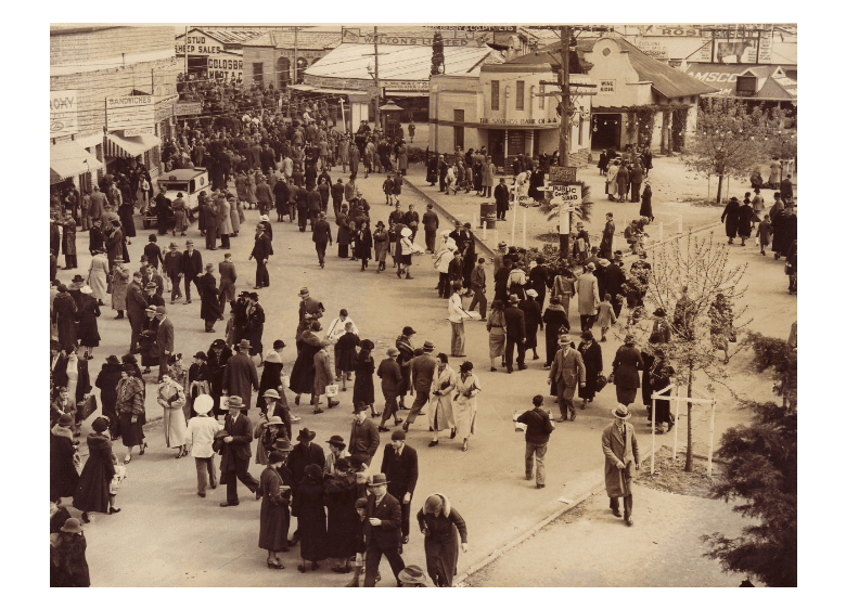 Crowd at the 1936 Royal Adelaide Show