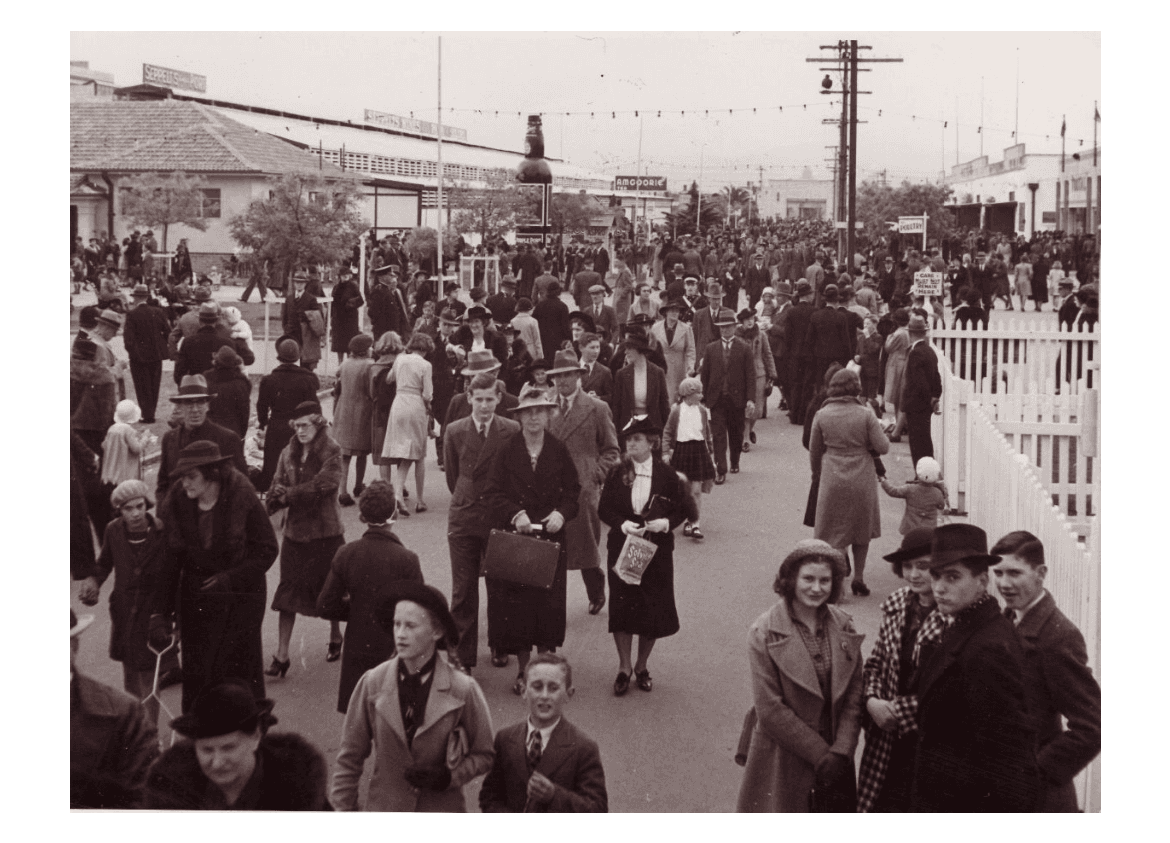 Crowd at the 1936 Royal Adelaide Show